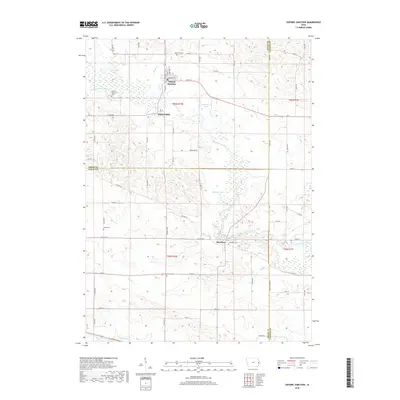 2018 Map of Oxford Junction, 2018 Print