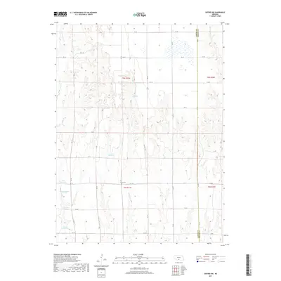 2017 Map of Oxford NW, 2017 Print