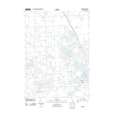 2011 Map of Oxford, 2011 Print