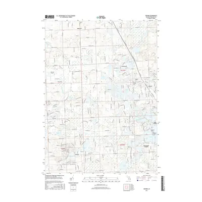 2017 Map of Oxford, 2017 Print