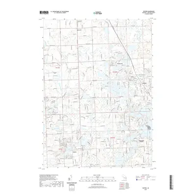 2019 Map of Oxford, 2019 Print
