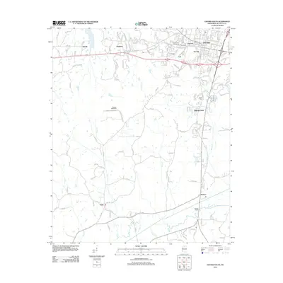 2012 Map of Oxford South, 2012 Print