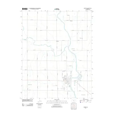 2012 Map of Oxford, 2012 Print