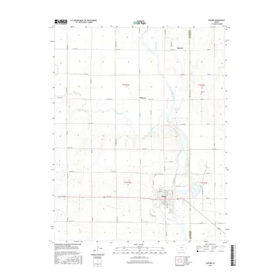 2015 Map of Oxford, 2015 Print