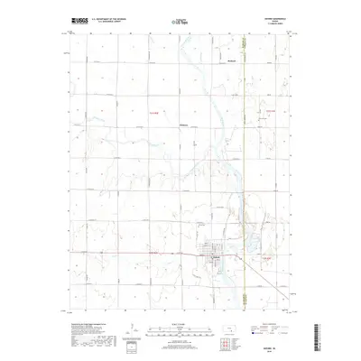 2018 Map of Oxford, 2018 Print