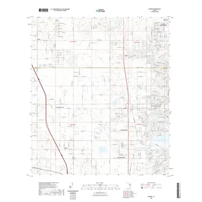 2021 Map of Oxford, 2021 Print