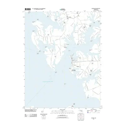 2011 Map of Oxford, 2011 Print