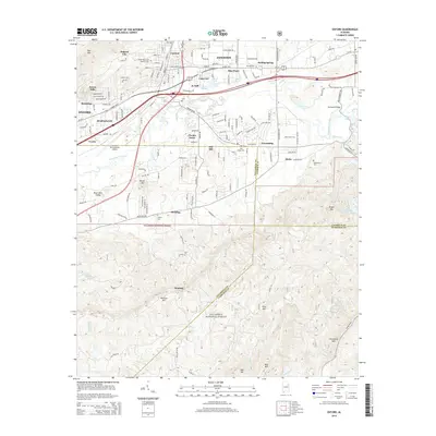 2014 Map of Oxford, 2014 Print