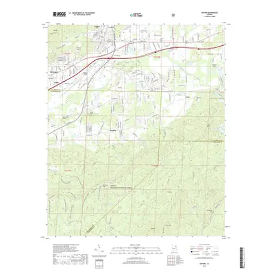 2018 Map of Oxford, 2018 Print