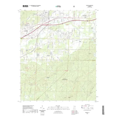 2021 Map of Oxford, 2021 Print