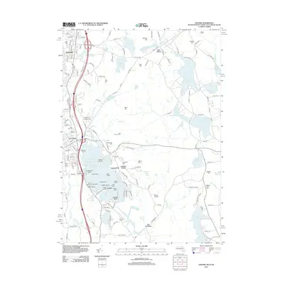 2012 Map of Oxford, 2012 Print