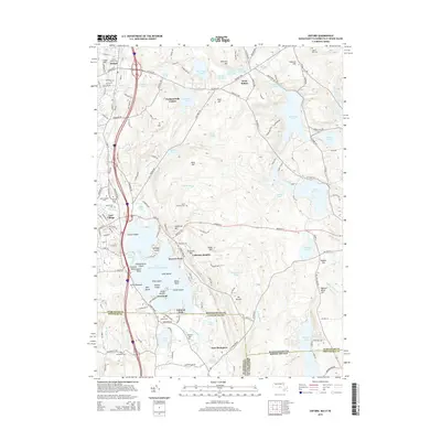 2015 Map of Oxford, 2015 Print