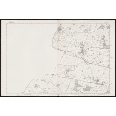1880 Map of Oxfordshire XI, 1885 Print