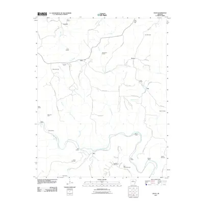 2011 Map of Oxley, 2011 Print
