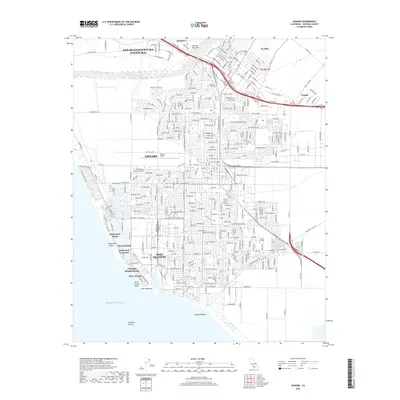 2018 Map of Oxnard, 2018 Print