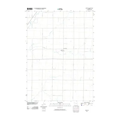2010 Map of Oyens, 2010 Print