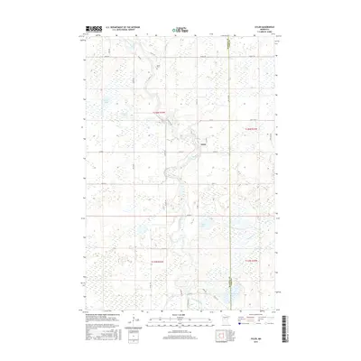 2016 Map of Oylen, 2016 Print