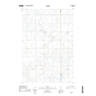 2019 Map of Oylen, 2019 Print