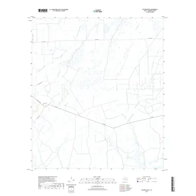 2019 Map of Oyster Bayou, 2019 Print