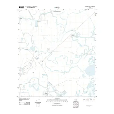 2010 Map of Oyster Creek, 2010 Print