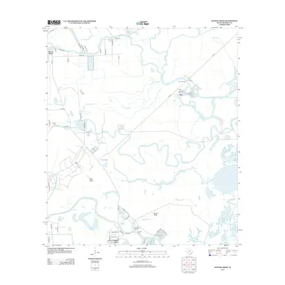 2013 Map of Oyster Creek, 2013 Print