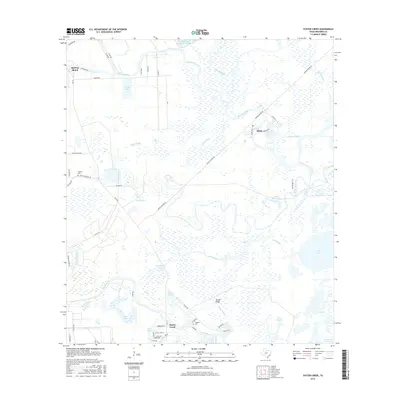 2016 Map of Oyster Creek, 2016 Print