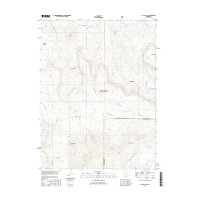 2016 Map of Oyster Lake, 2016 Print