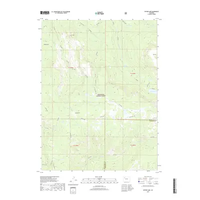 2019 Map of Oyster Lake, 2019 Print