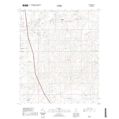 2020 Map of Ozan, 2020 Print