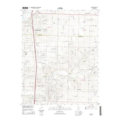 2015 Map of Ozark, 2015 Print
