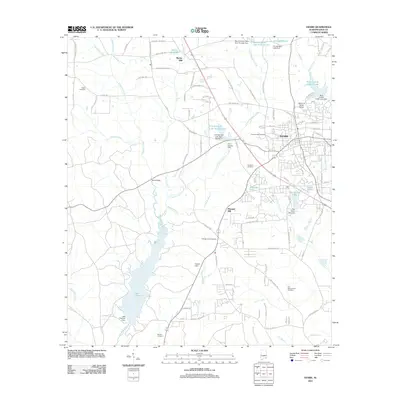 2011 Map of Ozark, 2011 Print