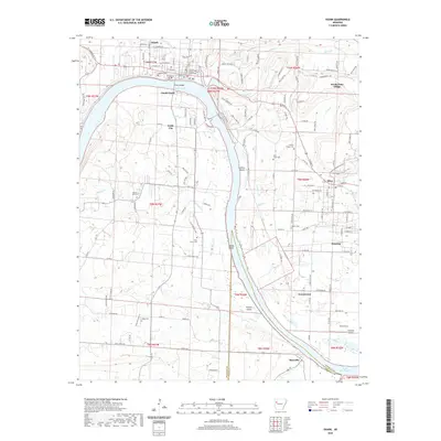 2020 Map of Ozark, 2020 Print