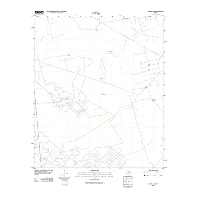 2010 Map of Ozark Lake, 2010 Print