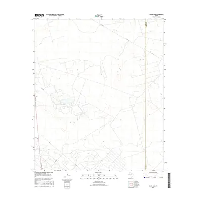 2016 Map of Ozark Lake, 2016 Print