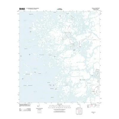 2012 Map of Ozello, 2012 Print