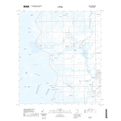 2021 Map of Ozello, 2021 Print