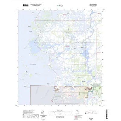 2024 Map of Ozello, 2024 Print