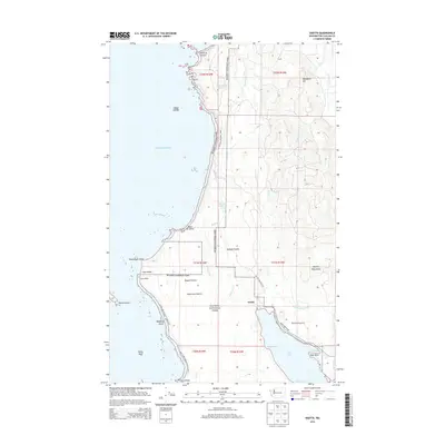 2014 Map of Ozette, 2014 Print