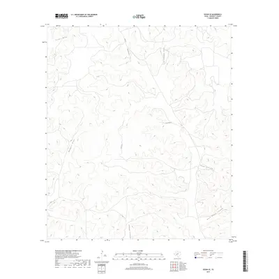 2019 Map of Ozona SE, 2019 Print