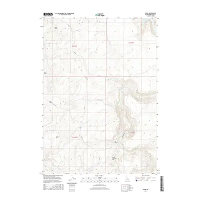 2017 Map of Ozone, 2017 Print