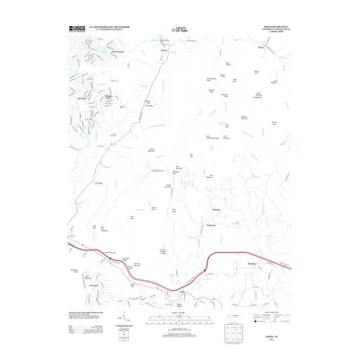 2013 Map of Ozone, 2013 Print