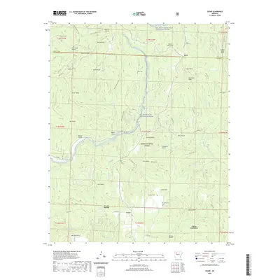 2020 Map of Ozone, 2020 Print