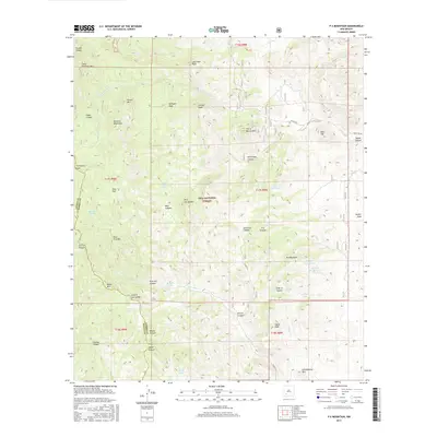 2017 Map of P A Mountain, 2017 Print
