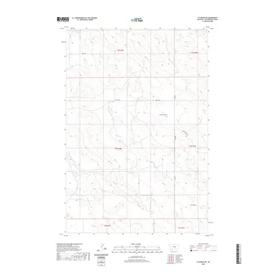 2020 Map of P K Ranch NE, 2020 Print
