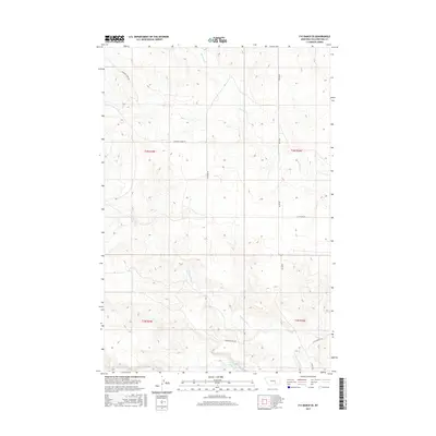 2017 Map of P K Ranch SE, 2017 Print
