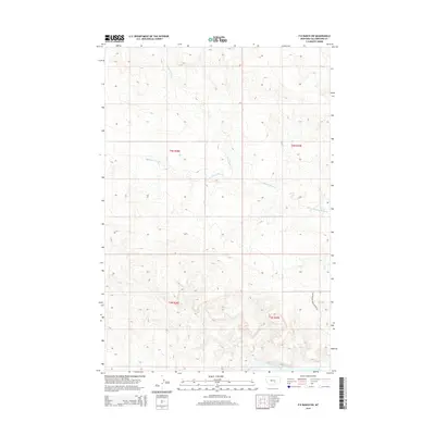 2014 Map of P K Ranch SW, 2014 Print