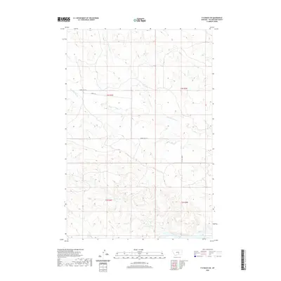 2020 Map of P K Ranch SW, 2020 Print