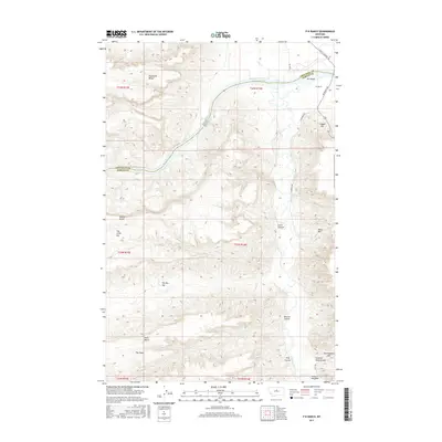 2017 Map of P N Ranch, 2017 Print