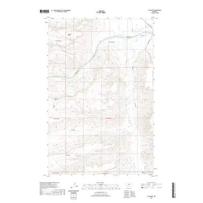2020 Map of P N Ranch, 2020 Print