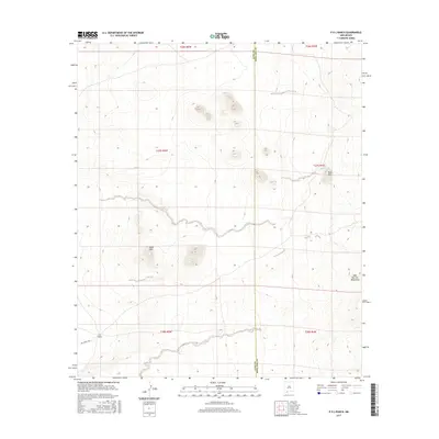 2017 Map of P O L Ranch, 2017 Print